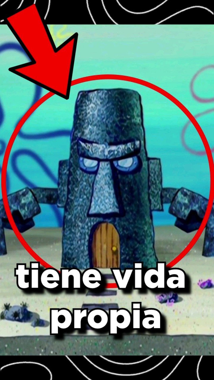 LA CASA DE CALAMARDO TIENE VIDA PROPIA ? #bobesponja #josativi #youtube #shorts #miedo #terror